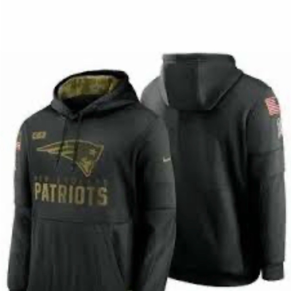 New England Patriots Black Hoodie - Picture 5 of 7